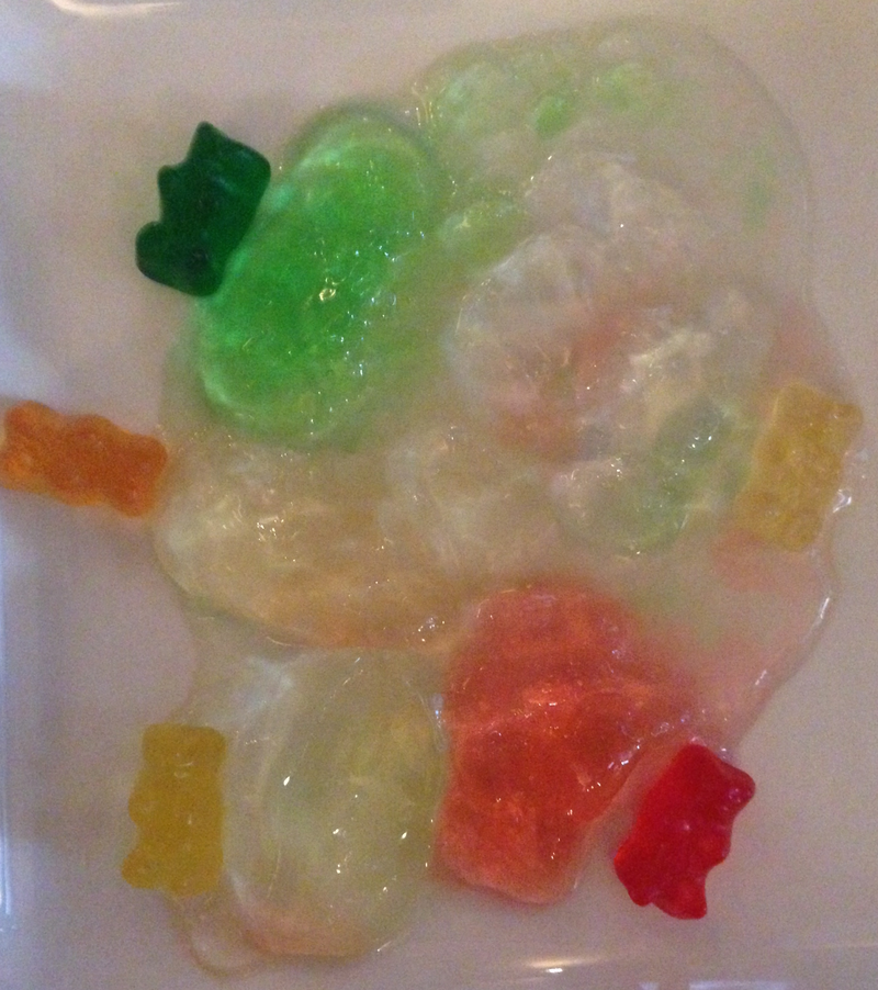 Illustration for article titled Gummy Bears Taste Good But They're Fucking Gross When Soaked in Fluid